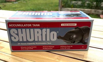 Shurflo by Pentair Pre-Pressurized Accumulator Tank Model 182-200