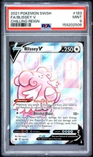 PSA 9 Blissey V #183 2021 Pokemon Sword & Shield Chilling Reign 159202506