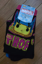 Marvel Funko Black Light Socks Thor Spider-Man Iron Man [3-Pack]