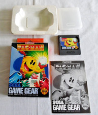 PAC-MAN-SEGA GAME GEAR COMPLETE W/GAME, BOX & MANUAL-1991