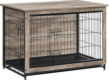 Dog Crate Furniture, 38.6" Side End Table, Modern Kennel for Dogs Indoor up to 7