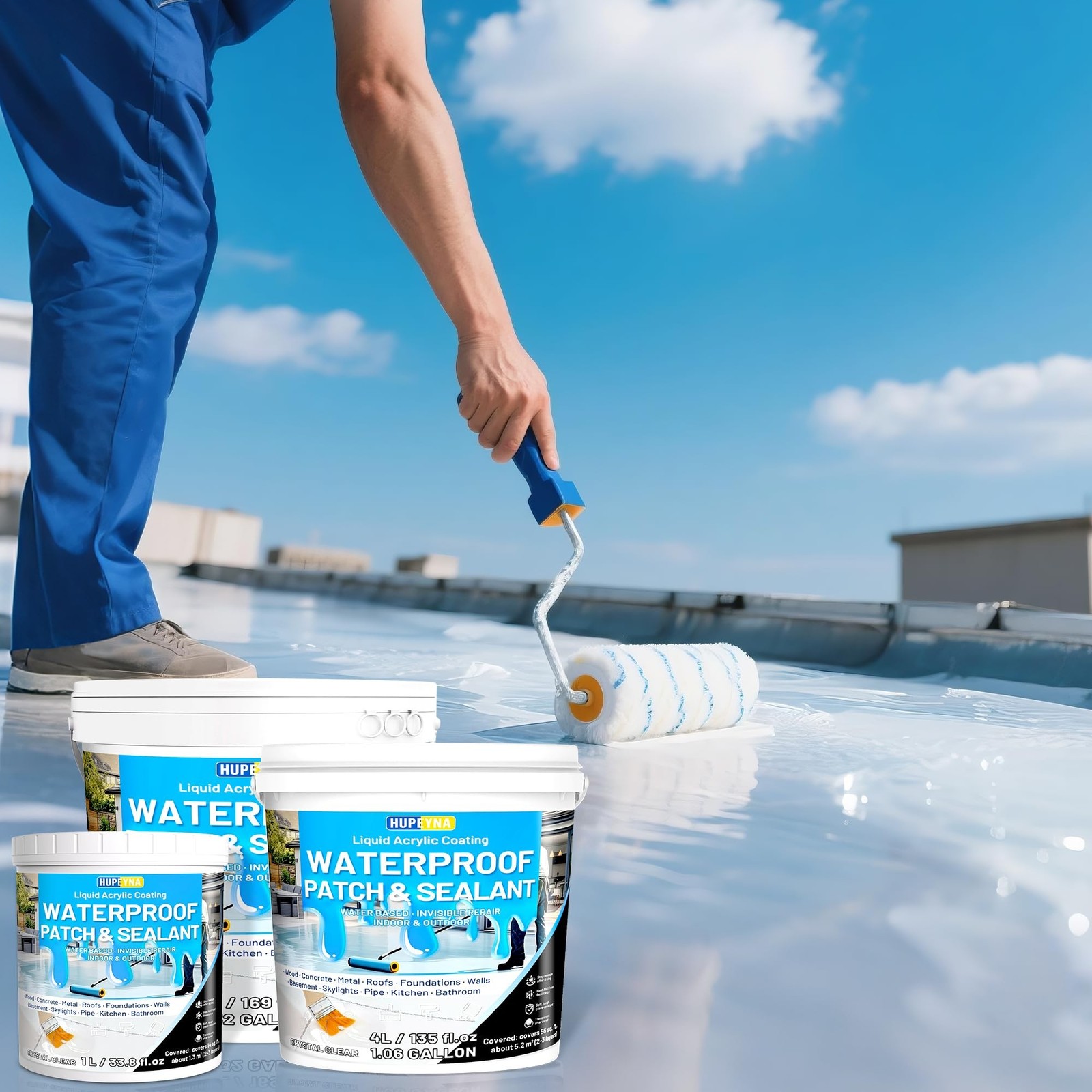 Liquid Waterproof Sealant, Invisible Water Proof Agent, Anti-Leakage Repairin...