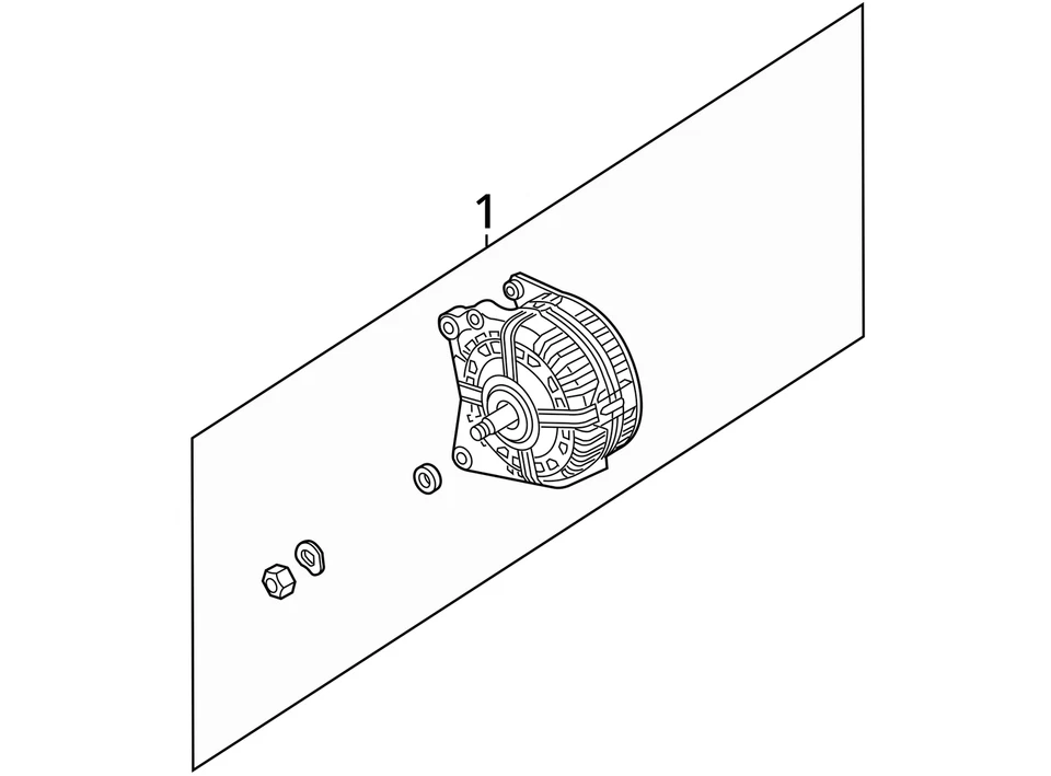 ALTERNADOR AUDI S4 S5 2013 13 2014 14 2015 15 2016 16 2017 17 1423214 Foto 4 de 4