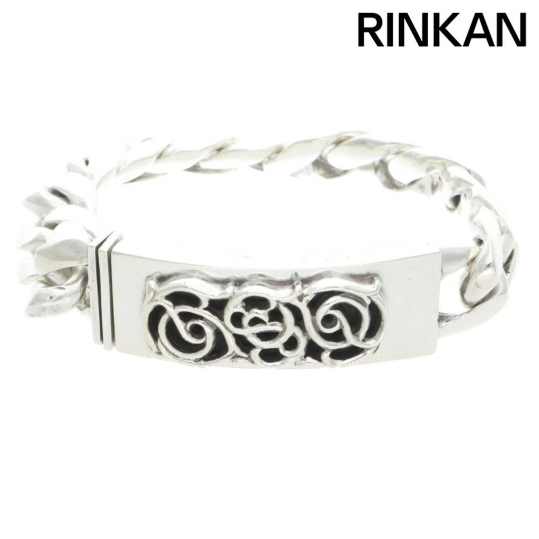 CHROME HEARTS Bracciale Uomo Cromo Cuori ID Floreale Classico Vecchio Argent 13LINKf6e6