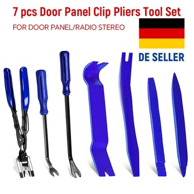 7pc Tool Auto Demontage Innenverkleidung Entferner Clipheber Zange KFZ Reparatur