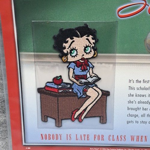 Betty Boop Patch School Days Betty Clothing Patch Collectible Vintage Teacher - Picture 2 of 7