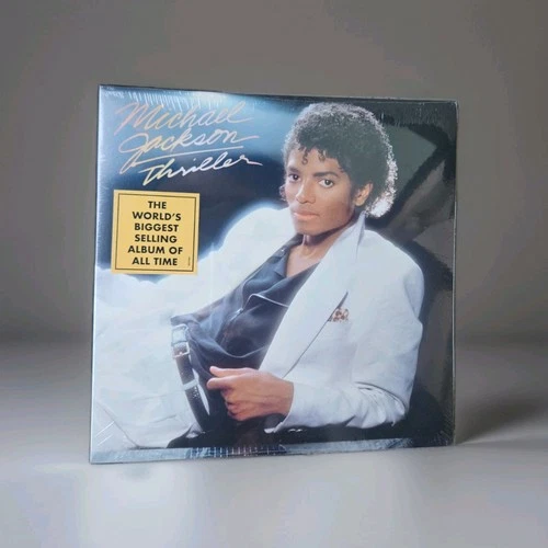 MICHAEL JACKSON: THRILLER, 1982, EPIC THE WORLD'S BEST SELLING ALBUM, SEALED LP