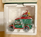 Dept. 56 Christmas Village Express Santa on Top of Green Truck/Van NEW #58635 — photo 6