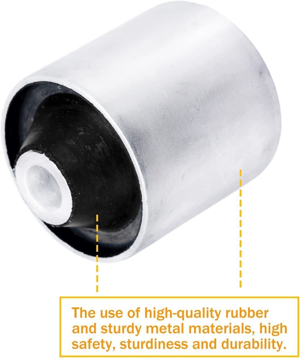 Rear lower control arm bushing For Rolls-Royce Phantom 33326758995 33326758996