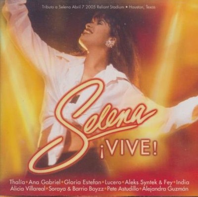 Selena Vive: Soundtrack MUSIC AUDIO CD tejano pop tribute live concert 2005 EMI 