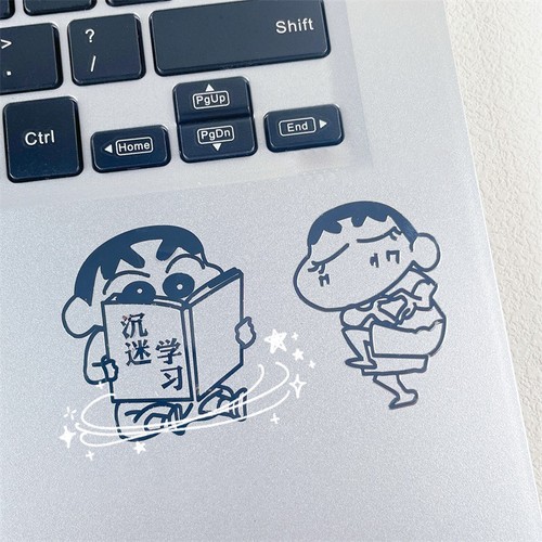 3D Waterproof Computer Sticker Refrigerator Sticker Crayon Shin-chan Cartoon_S - Afbeelding 5 van 17