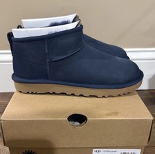 NIB Womens UGG Size 8 Classic Ultra Mini Boot DKN Blue