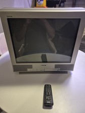 Sony Trinitron KV-20FS12 20" CRT TV Retro Gaming with Remote Tested PICK-UP ONLY