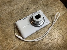 Samsung ST72 16.2MP Digital Camera – White – Digicam TESTED Working NO CHARGER