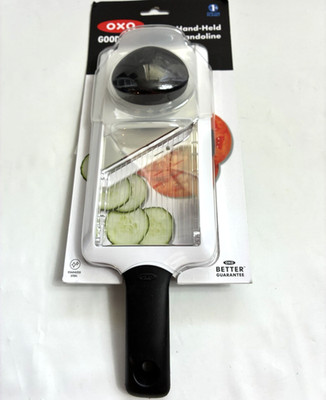 OXO Good Grips Handheld Mandoline Slicer for Kitchen Adjustable Vegetable Slicer