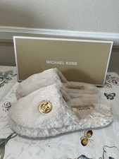 Michael Kors Faux Fur Slipper Size:6