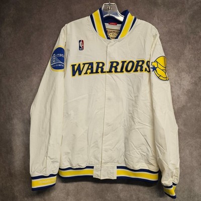 Prototype Mitchell & Ness x Stashed SF Golden State Warriors Warm up Jacket 44 L