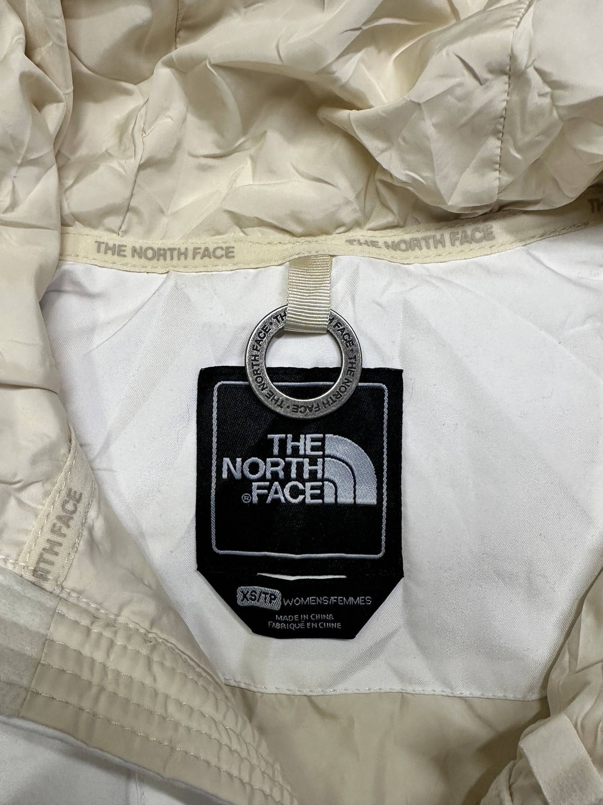 The North Face Women’s Full Zip Cropped Puffa Jacket X-Small White image 5