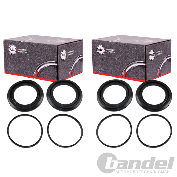 2X A.B.S. Reparatursatz Bremssattel Vorne Passend FüR Hyundai Grace H100 Porter-image
