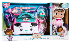 Disney Junior Doc Mcstuffin Pet Rescue Doctor's Bag Set With Lil  Nursery Pal 