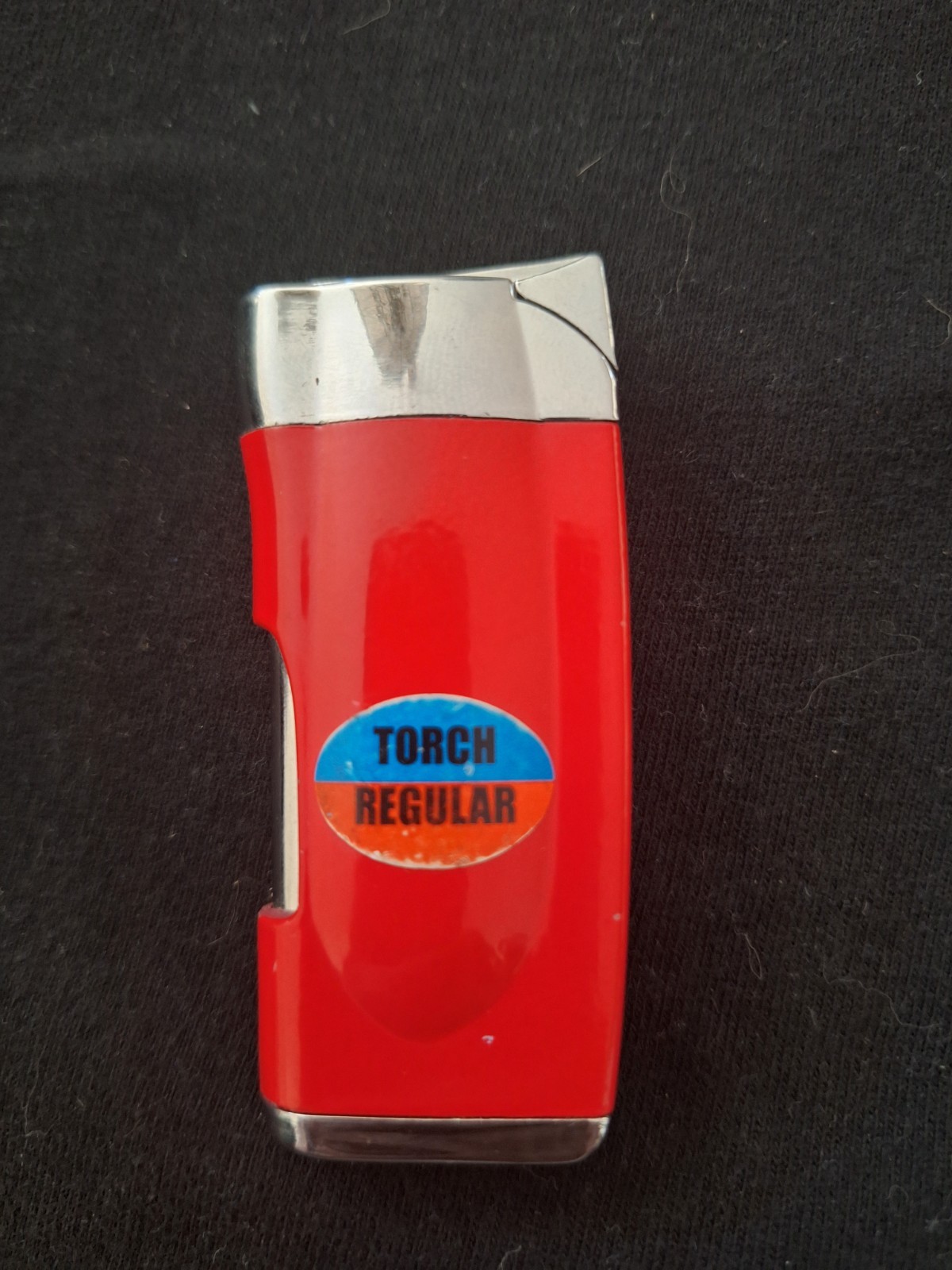 2 In 1 Jet And Regular Flame  Red / Silver Torch New