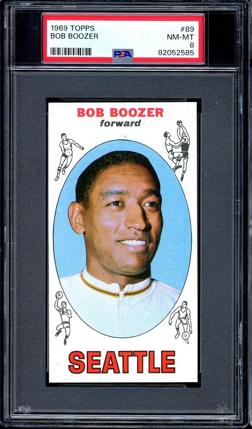 1969-70 Topps #89 Bob Boozer PSA 8