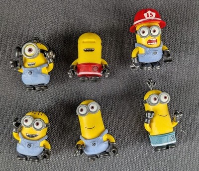 Minions Despicable Me 6 Minifigures Lot Mega Blox