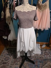 High Low Sparkly Formal Dress Size 11