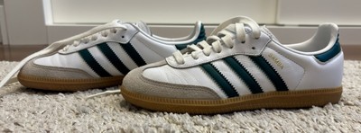 Zapatillas Adidas Samba Blancas Y Verdes
