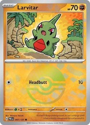 Larvitar (Poke Ball Pattern) 047/131 Prismatic Evolutions