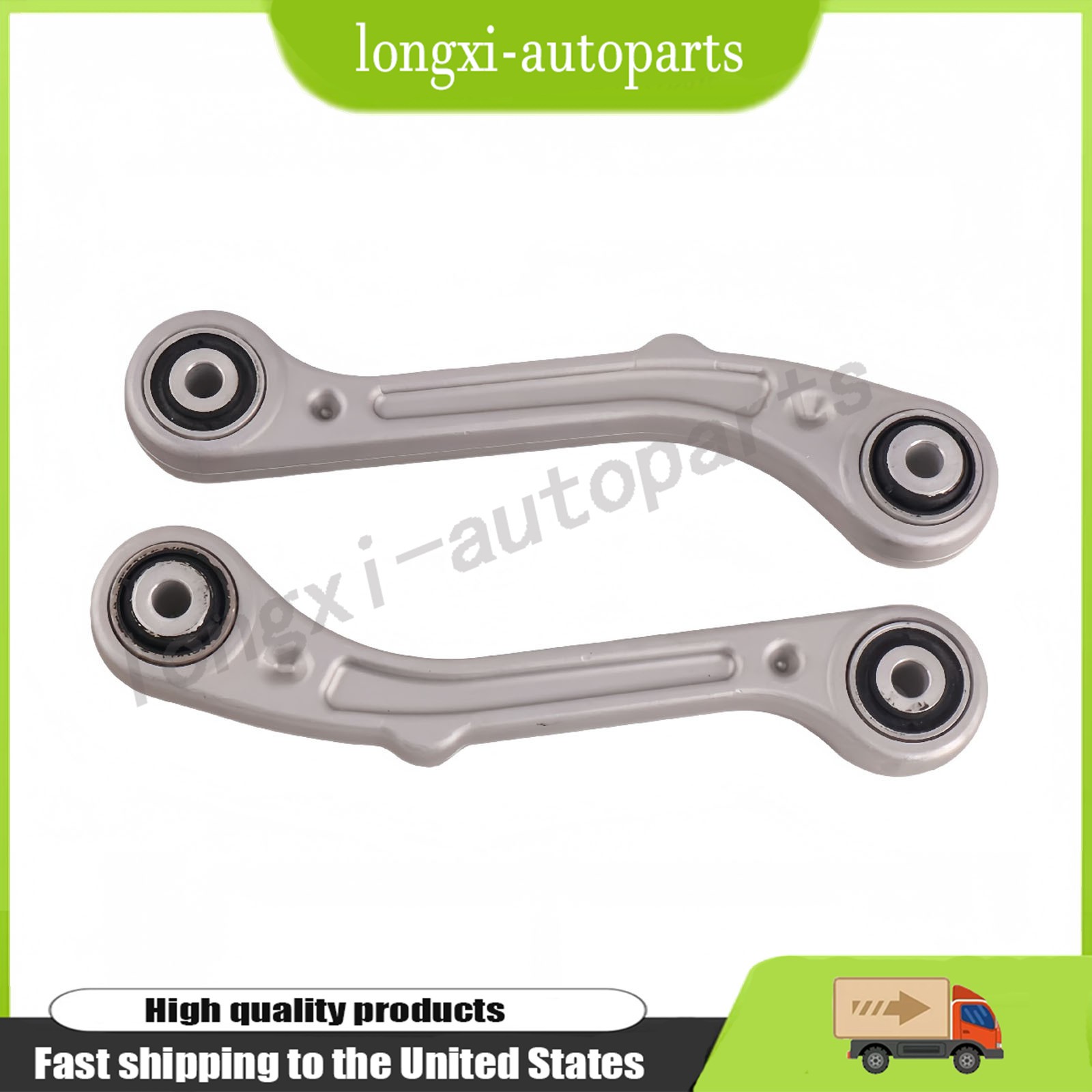 2X Rear Upper/Lower Control Arms for Maserati Ghibli Quattroporte 14+ 670007252