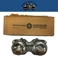 New Old Stock Left Headlamp Dual Riteway Shift For 1960 Plymouth Models 1972431
