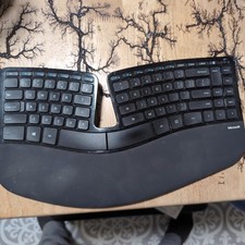 Microsoft - Sculpt Ergonomic Wireless Desktop Keyboard - NO USB