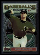 1993 Finest #151 Bob Welch Oakland Athletics sports