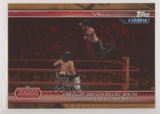 2019 Topps WWE Road to Wrestlemania Bronze Finn Balor Seth Rollins #26 1md