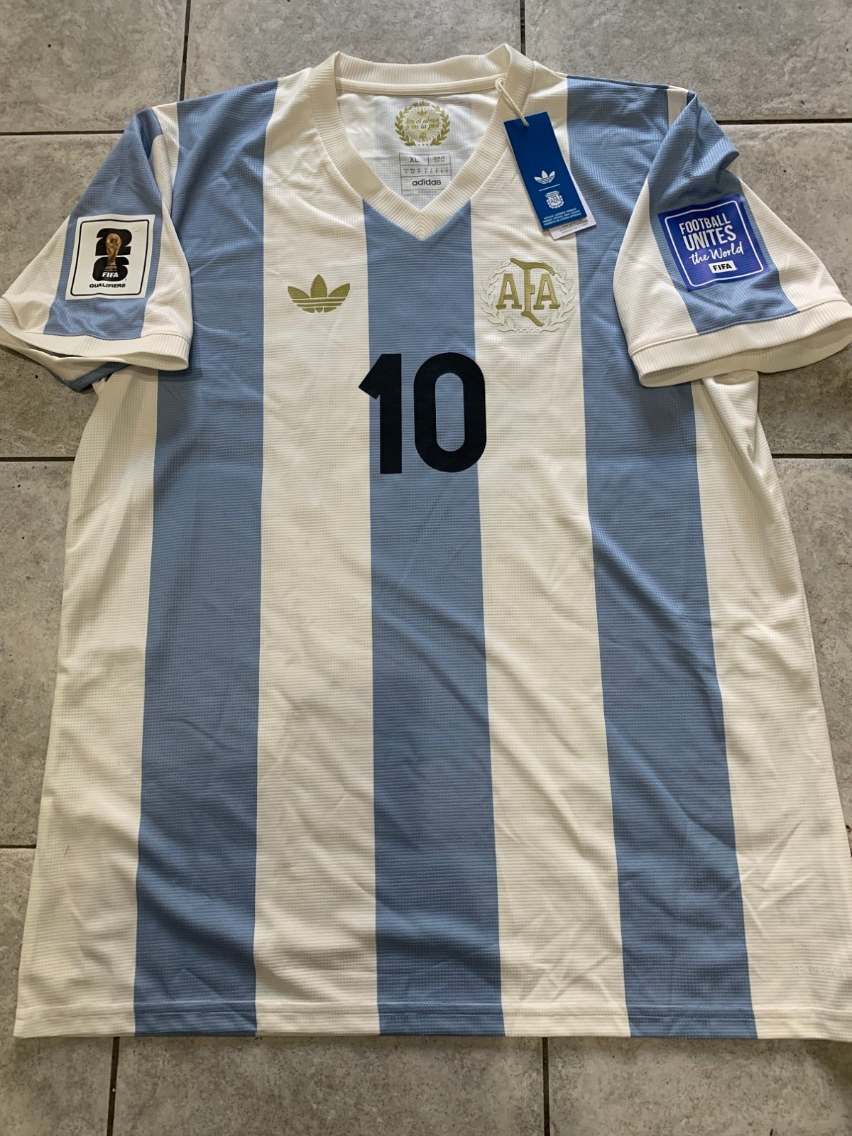 ARGENTINA MESSI Lted Edition MATCH JERSEY 2024 - FULLY CUSTOMIZED !