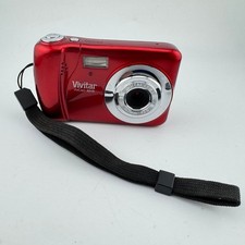 Vivitar VivCam X018 Digital Camera Red 3M Poi...