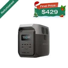 EcoFlow DELTA 3 1500 1536Wh Portable Power Station LFP Battery Refurbished