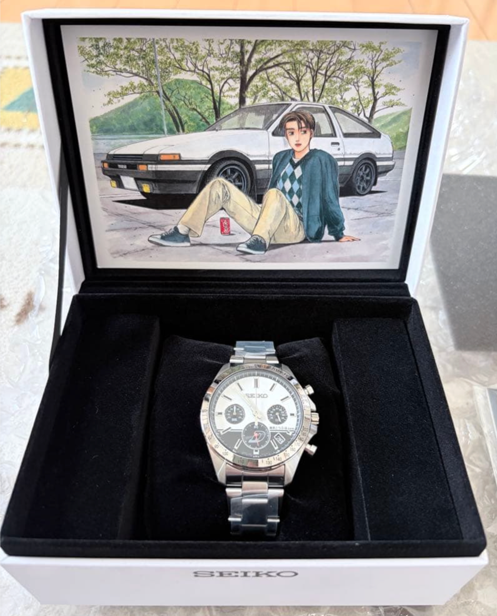 Seiko x Initial D Collaboration Watch Limited Edition of 1995