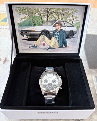 Seiko x Initial D Collaboration Watch Limited Edition of 1995
