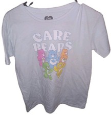 Care Bears Light Blue Short Sleeve T-Shirt Size Girls' XL 14-16