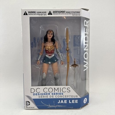 DC Comics Designer Series Wonder Woman Figure Signed By Jae Lee Autographed