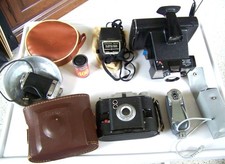 LOT GE General Electric DW-68 Exposure Light Meter With Case Works Vintage