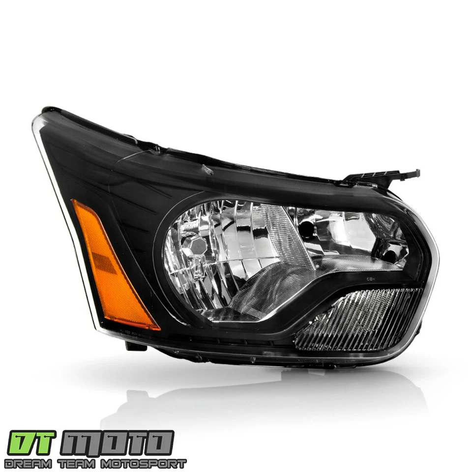 Faro halógeno negro Ford Transit 150 250 350 2015-2023 - pasajero Foto 2 de 4