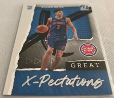2020-21 Donruss Basketball Killian Hayes Detroit Pistons Great X-Pectations RC