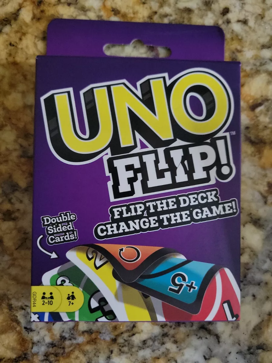 UNO FLIP! Double-Sided Cards UNO Flip! Flip the Deck, Change the Game!  887961742503