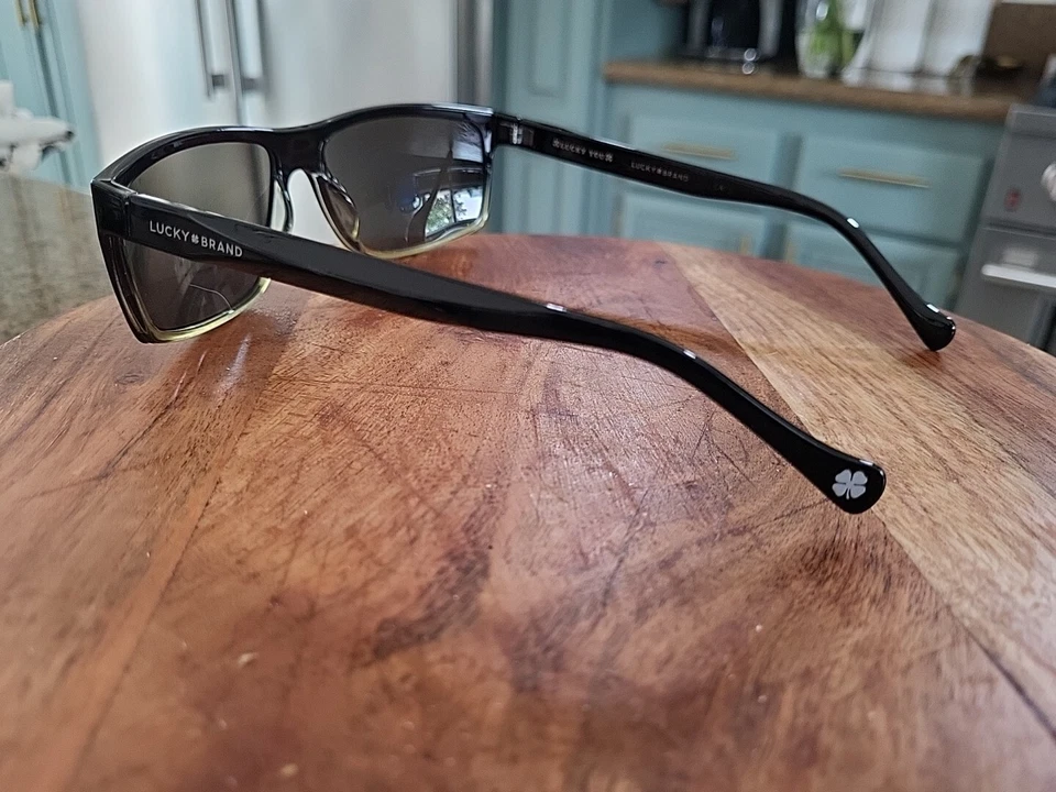 Genuine Lucky Brand Refrain Unisex Sunglasses 60-16-140 Black  - Image 4 of 4