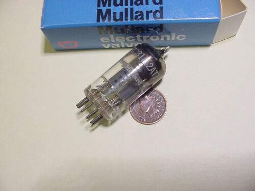 MULLARD BLACKBURN 12AT7 ECC81 TUBE (square getter strong tested!)