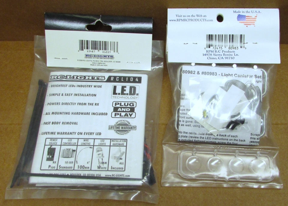 RPM Light Canister Set with Expandable  4 LED System designed for the RPM lights - Image 2 of 2