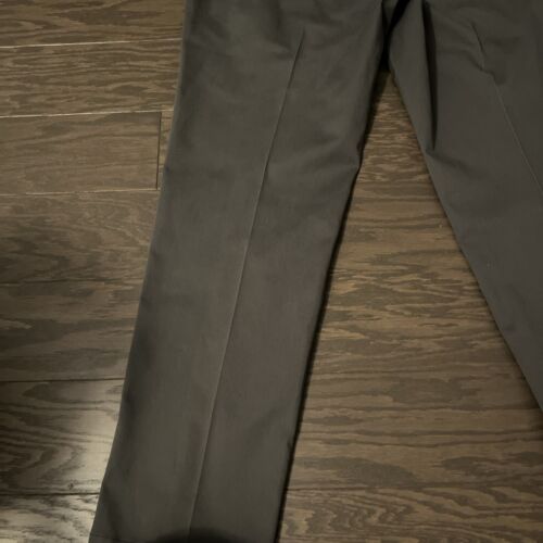 Brooks Brothers Advance Chino Clark Fit Cotton Pants Gray 36 x 32 Cotton Stretch - Picture 11 of 12